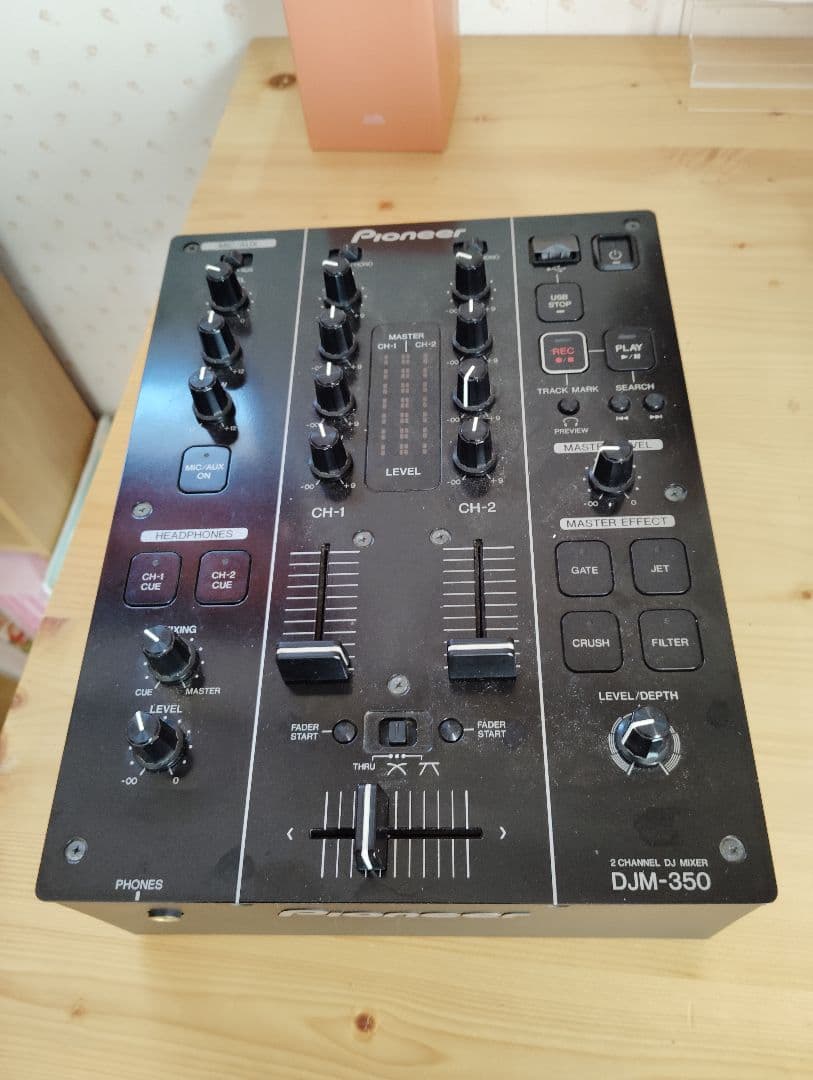美品 Pioneer DJM-350 パイオニアDJ ミキサー