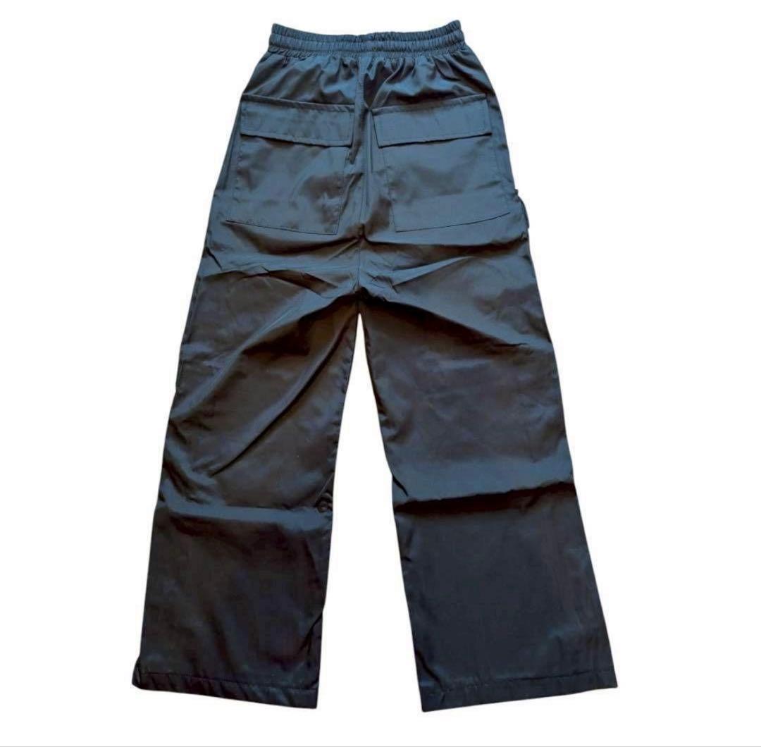 MIJKOドローストリングダブルワイドカーゴパンツM Opium 韓国系Y2K