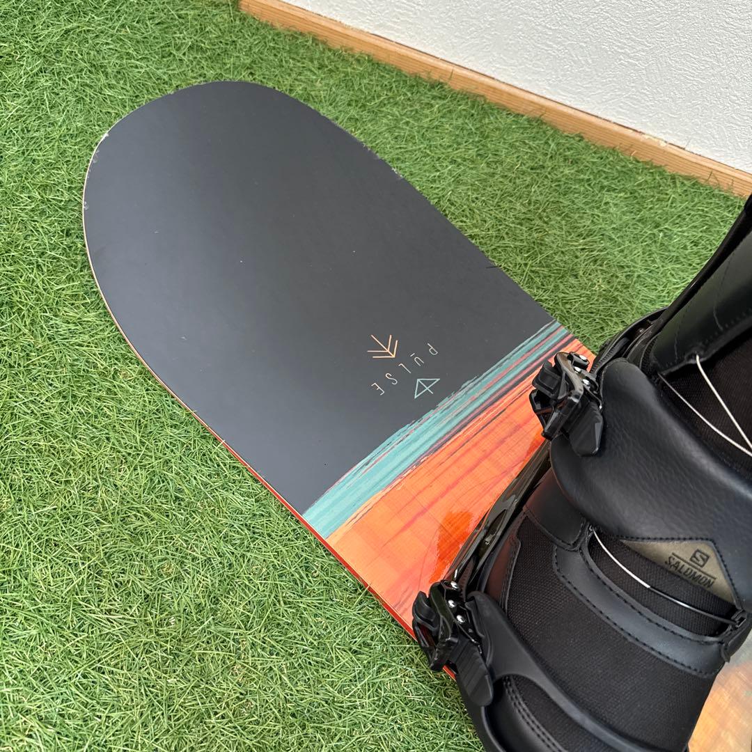 O25 SALOMON 152cm メンズスノーボードセット - メルカリ