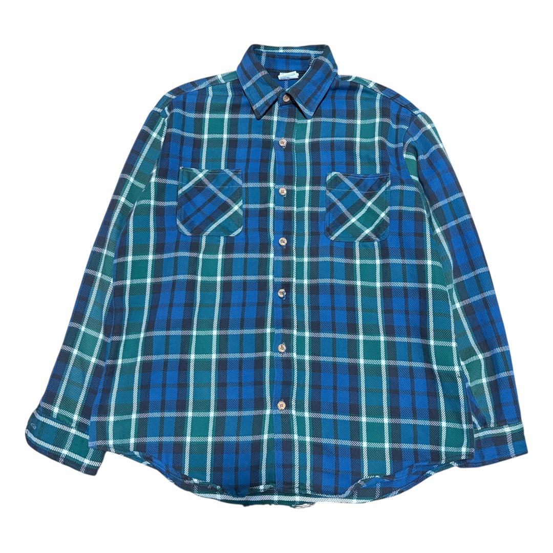 70s BIG MAC ビッグマック フランネルシャツ 好配色 L - メルカリ