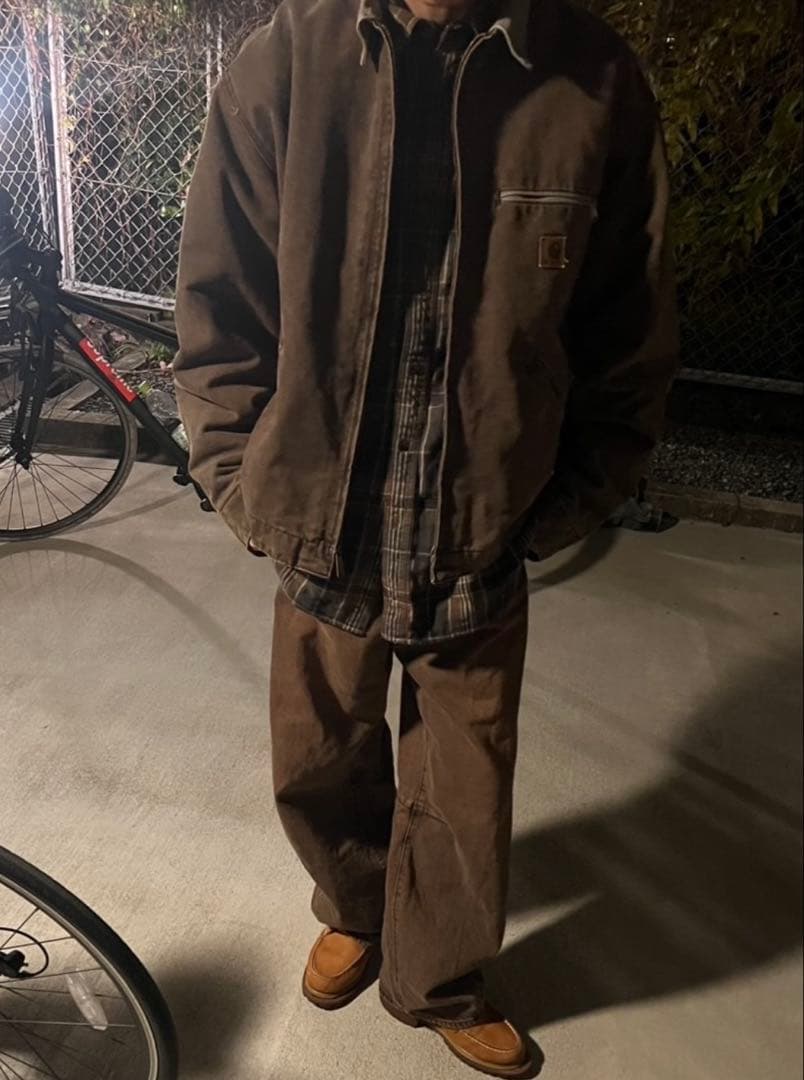 ららら様 専用USA製Carhartt J97 CHTデトロイトジャケット 極上 - メルカリ