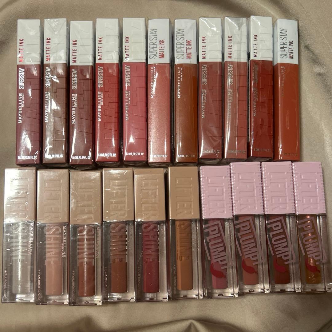 メイベリン　口紅　21本セット　　まとめ売り Amazon.co.jp: MAYBELLINE(メイベリン) リップ SPステイ