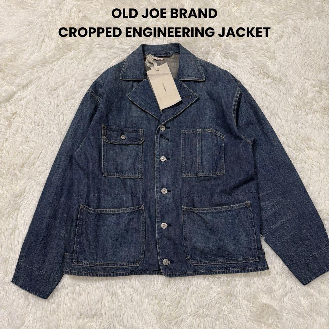 試着のみ✨オールドジョー デニムカバーオール 短丈 ボックス