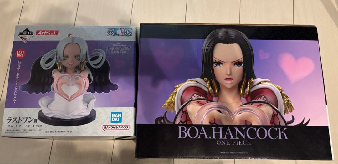 ワンピース 一番くじ A賞 ボア・ハンコック & ラストワンS-SNAKE