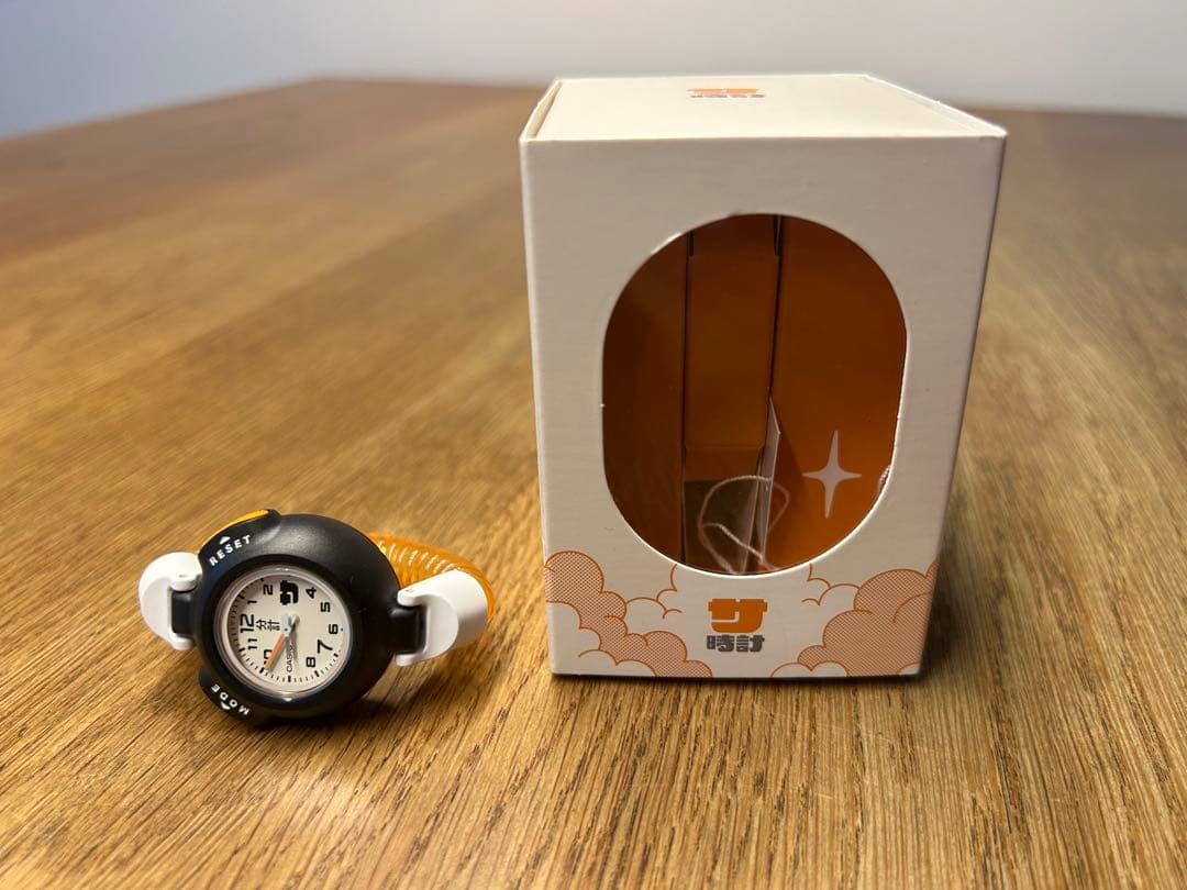 サ時計　カシオ　オレンジ サ時計(サウナー専用腕時計) | CASIO