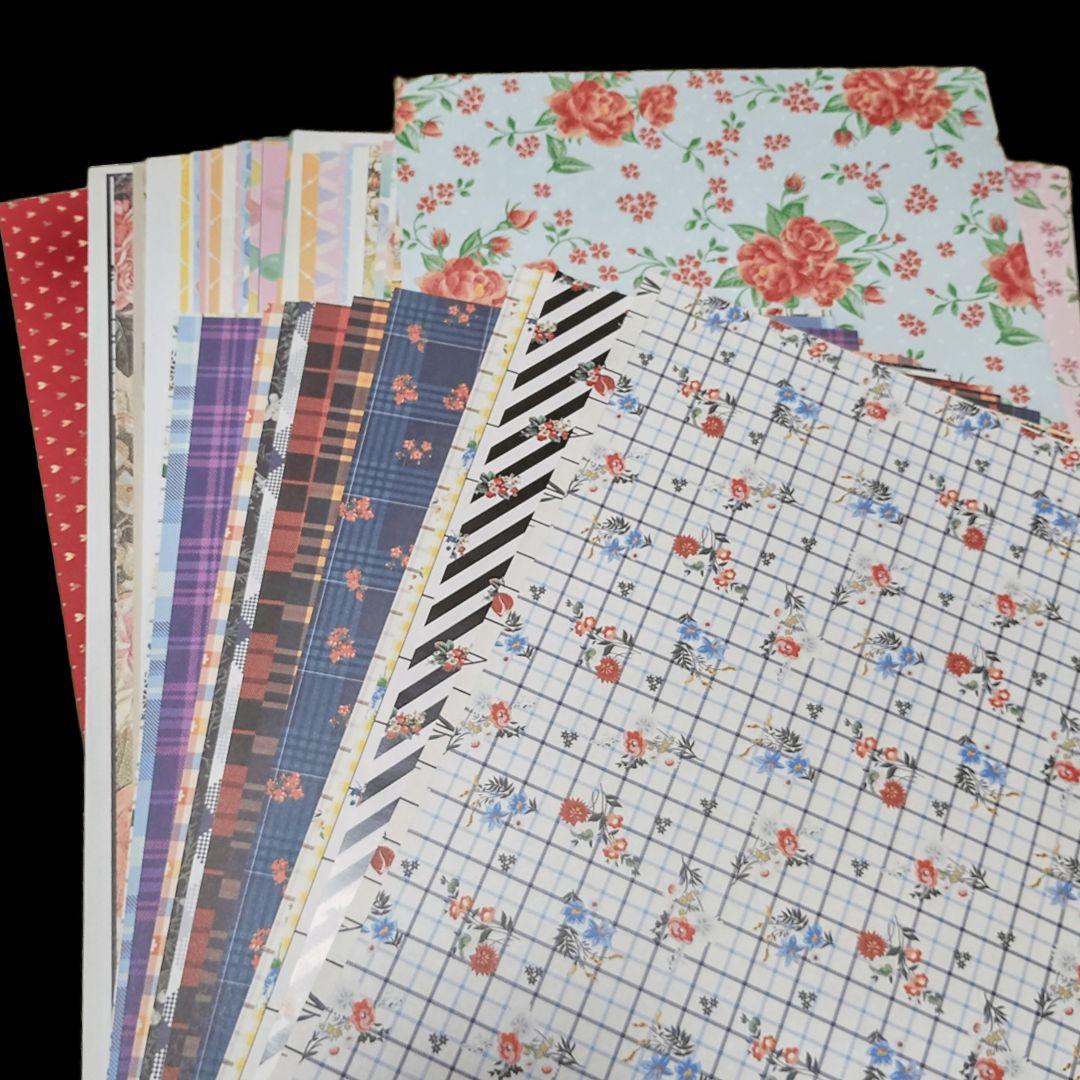 デザインペーパー まとめ売り 50枚以上 - メルカリ