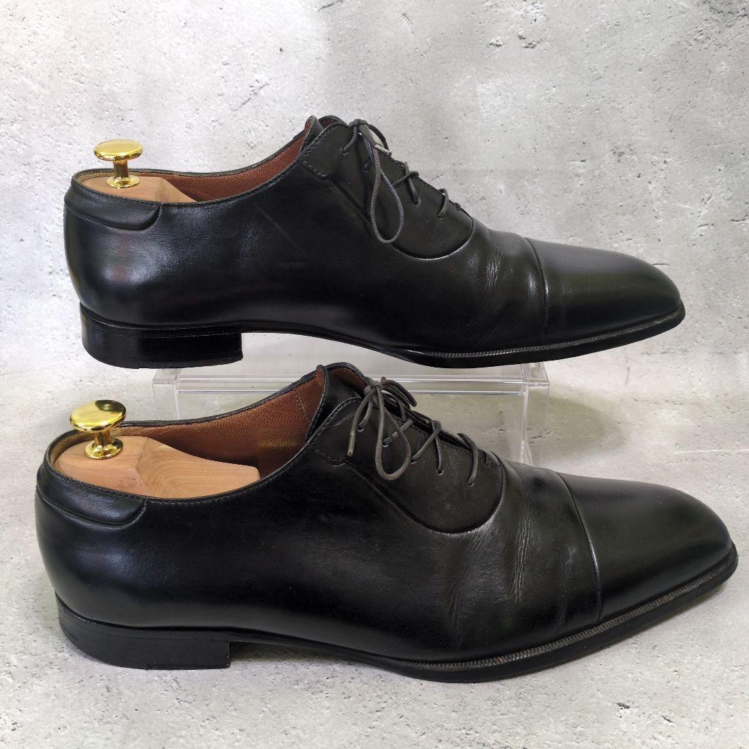 a.testoni ア・テストーニ ストレートチップ革靴 イタリア製 黒