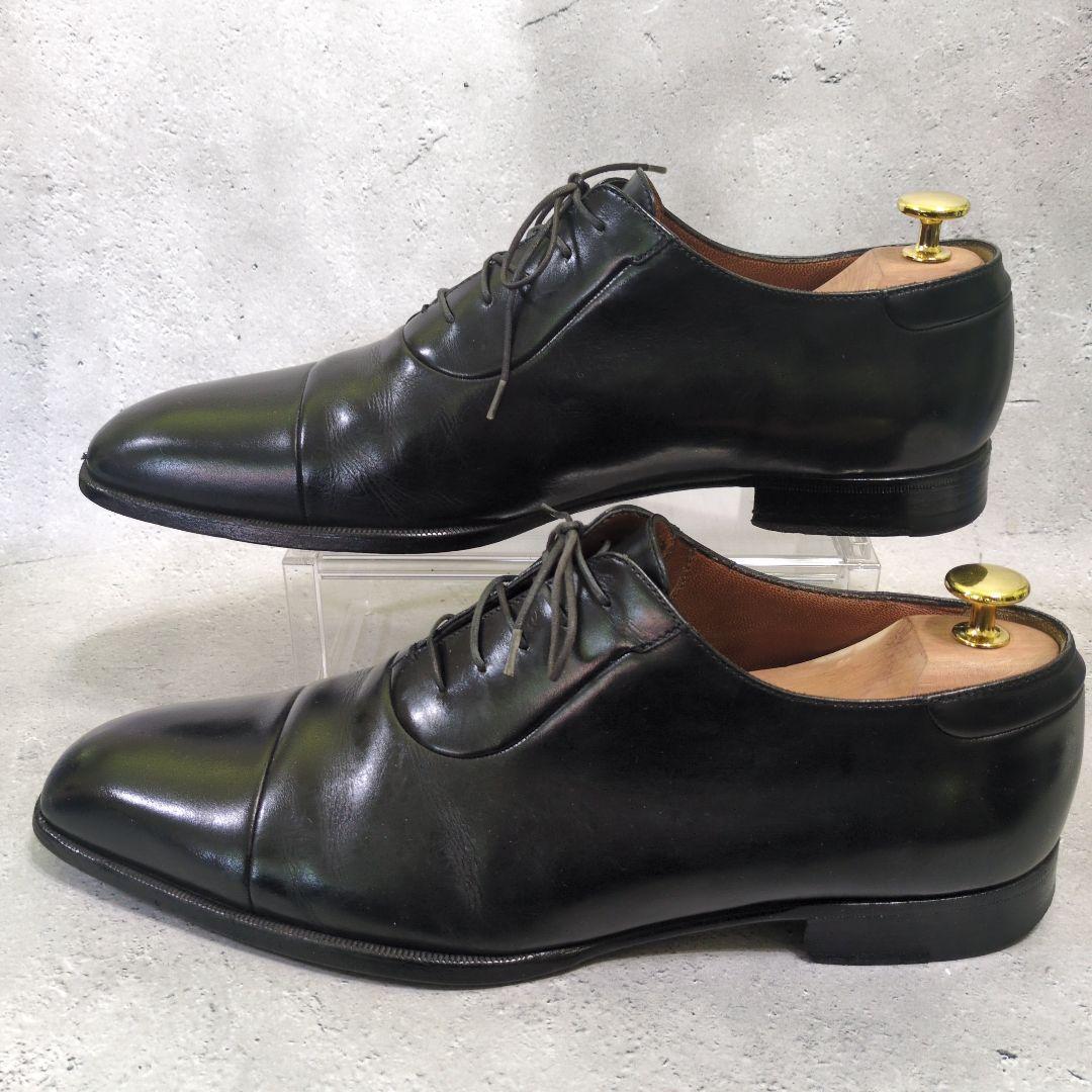 a.testoni ア・テストーニ ストレートチップ革靴 イタリア製 黒