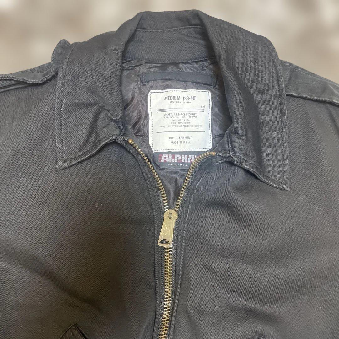 80s alpha フライトジャケット cwu-45p 旧タグ USA製 L - メルカリ