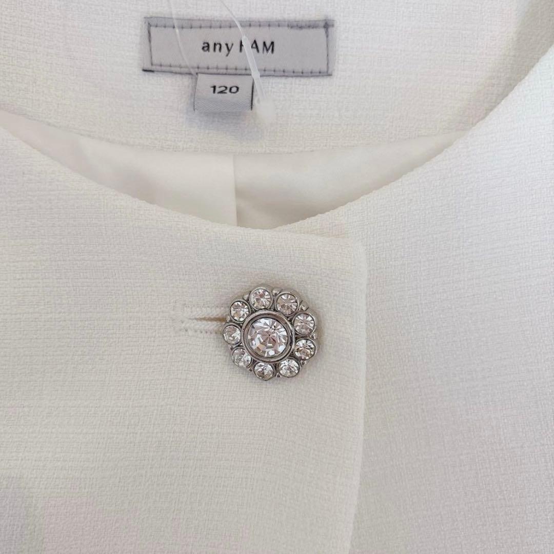 美品】anyFAM ジャケット＋プリーツワンピース➕靴19cm➕ヘアゴム