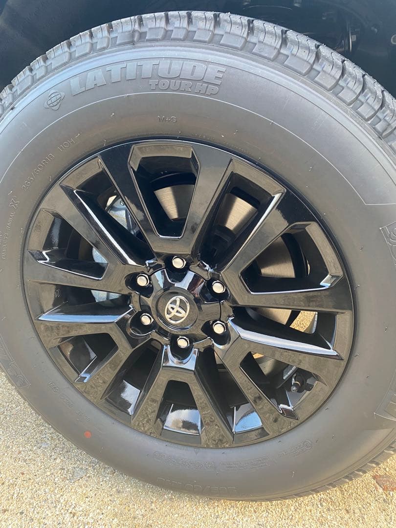 【70周年限定車】 ランドクルーザープラド70周年ホイール4セット　おまけ付き