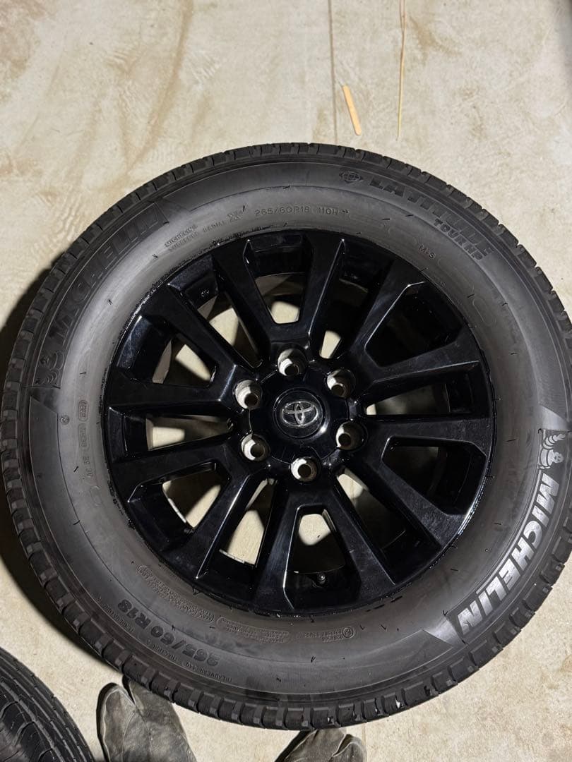 【70周年限定車】 ランドクルーザープラド70周年ホイール4セット　おまけ付き