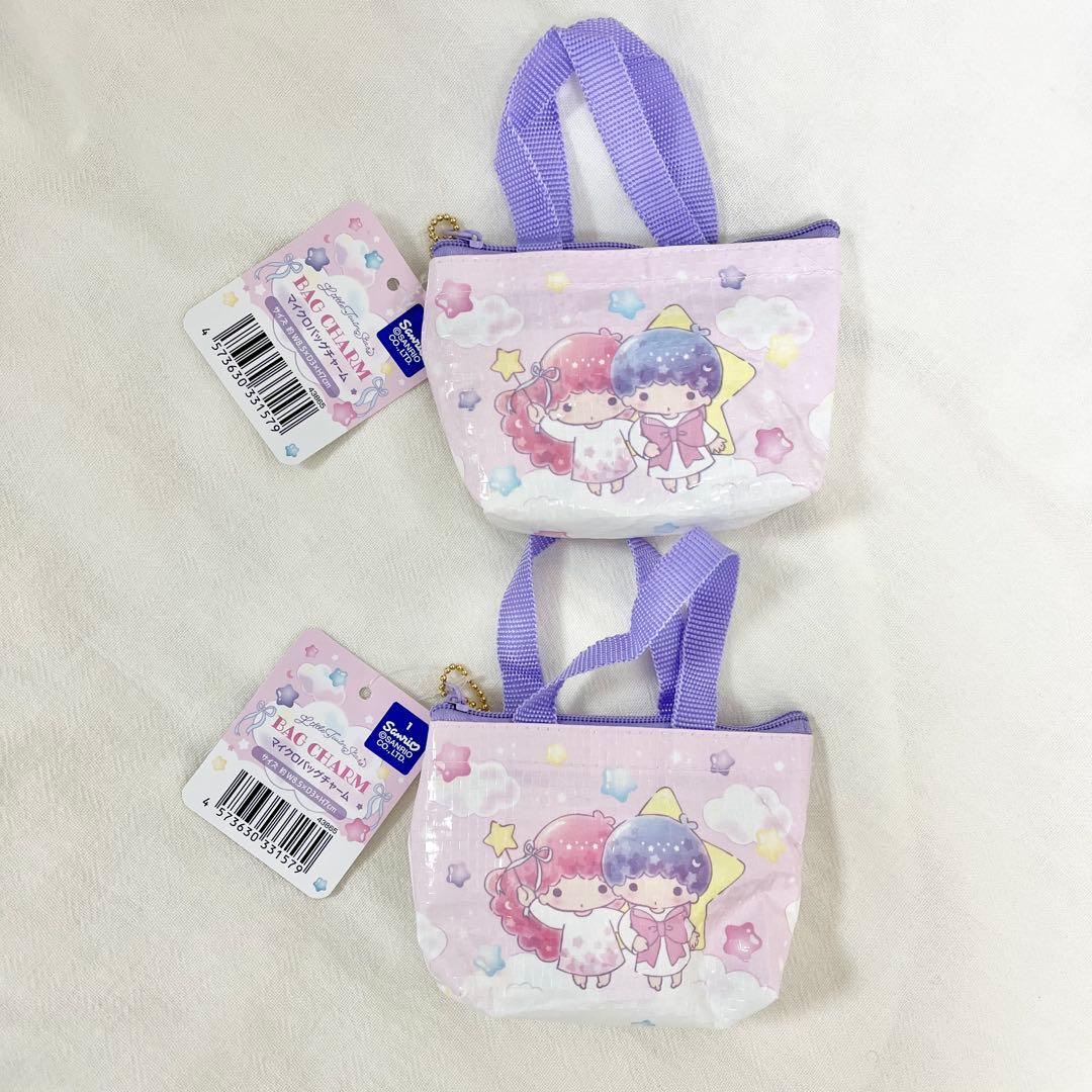 新品】サンリオ キキララ バッグチャーム リトルツインスターズ - メルカリ