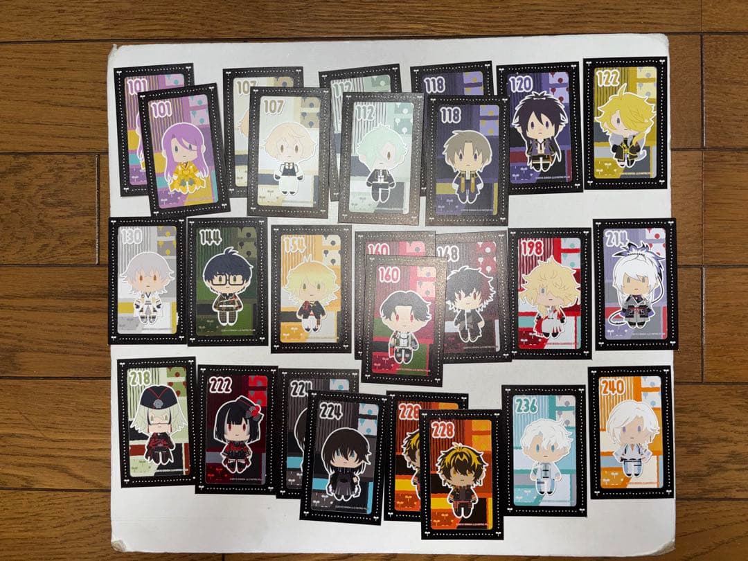 刀剣乱舞 ぽちくじ 御伴散歩 50個 A賞 B賞 C D Eラストゲット賞 半券