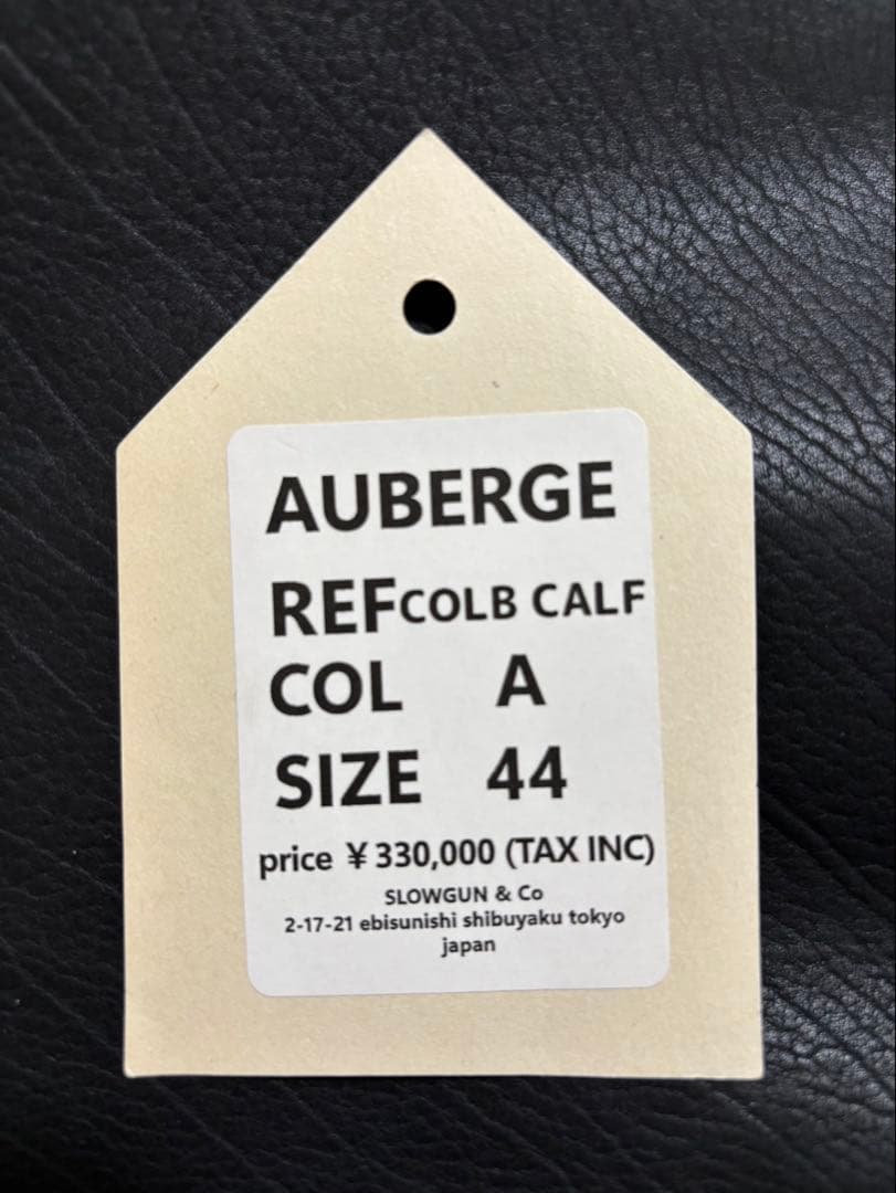 AUBERGE (オーベルジュ) 24AW \"CORB CALF\" -Black