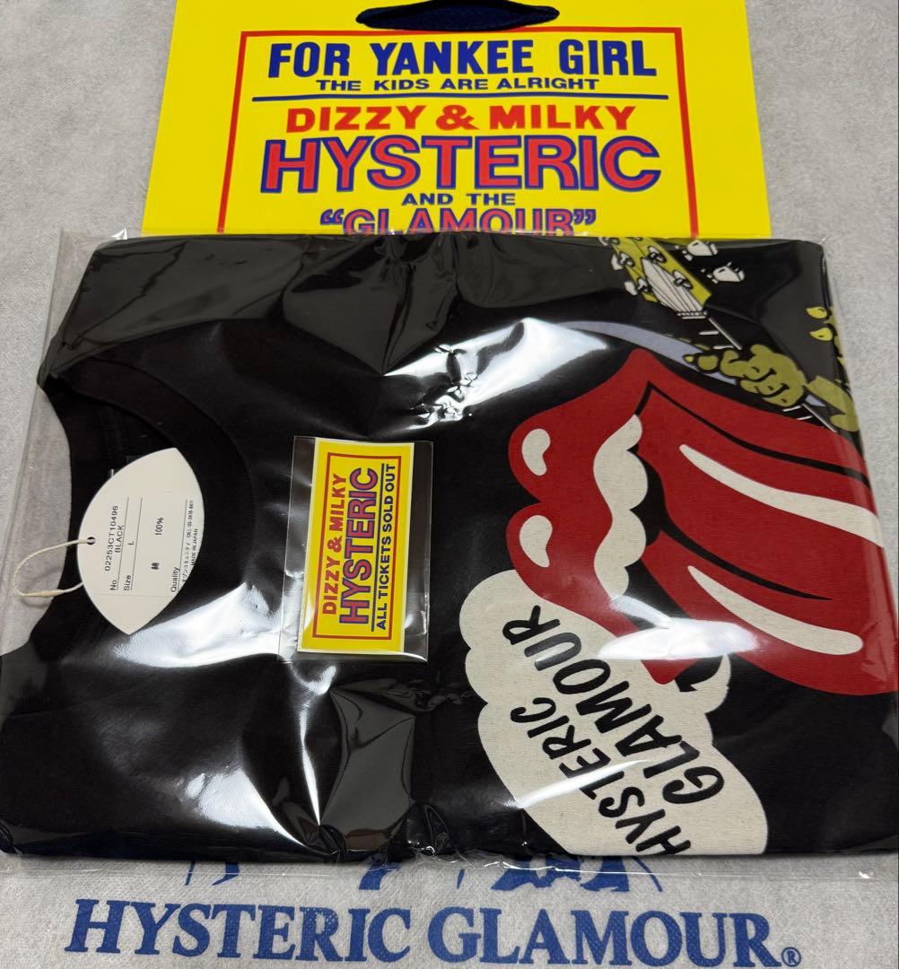 ヒス×ローリングストーンズ半袖Tシャツ【TOUNGE DINOSAUR】黒L - メルカリ