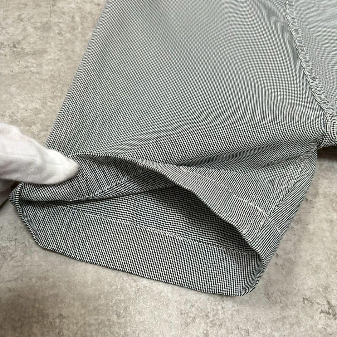 ブラック コムデギャルソン サルエルパンツ チェック 千鳥孔子 - メルカリ