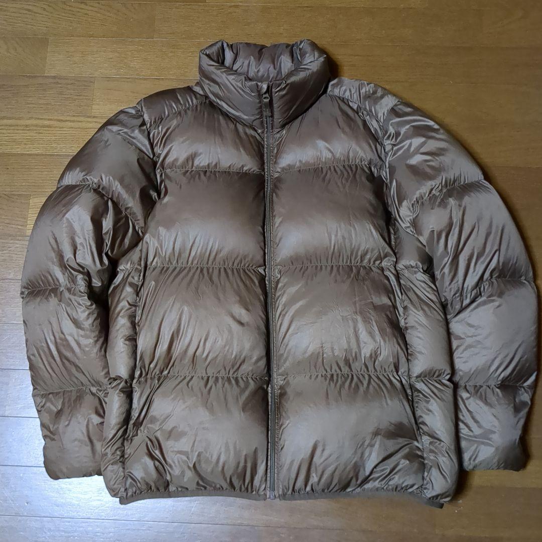 ユニクロ ウルトラライトダウンボリュームジャケット XL ブラウン