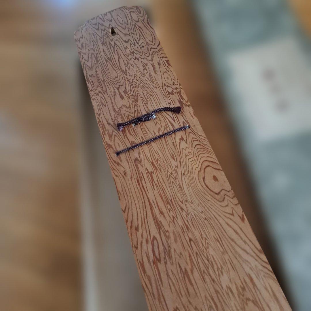 銘木 屋久杉 短冊掛け - メルカリ