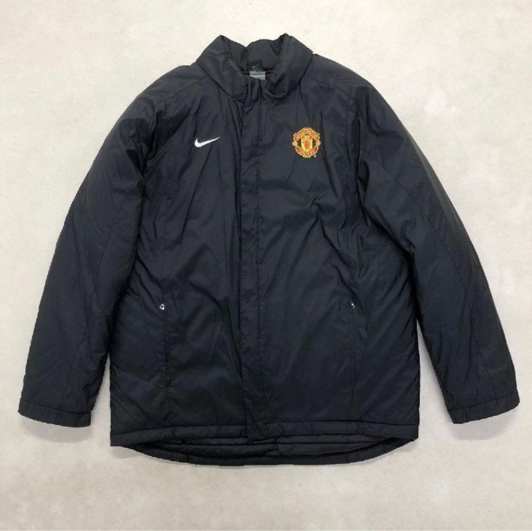 Nike Manchester United ダウンジャケット M ブラック - メルカリ
