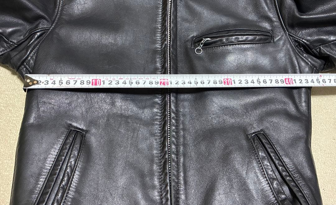 Schott シングルライダースジャケット希少641NS サボテンタグ - メルカリ