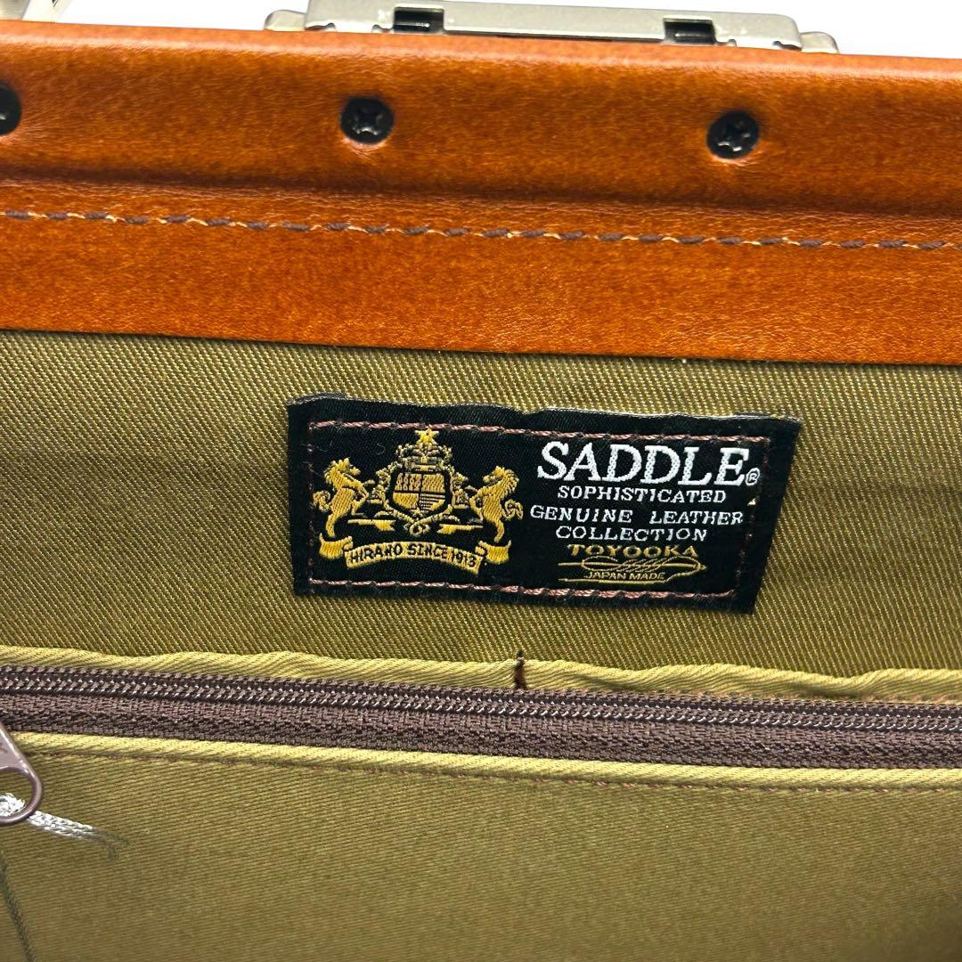 豊岡 トヨオカ SADDLE サドルバッグ ハンドバッグ 日本製