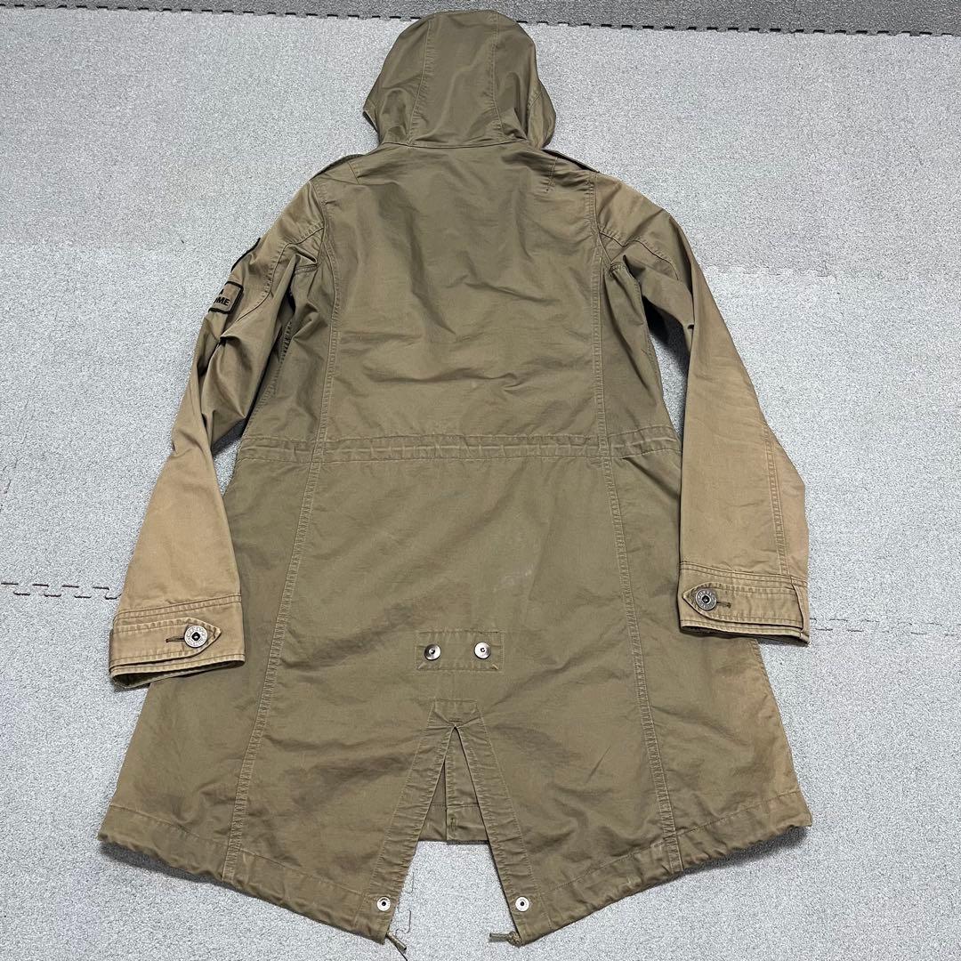 966 HGカートコバーンフォト×パッチ満載グランジM51ミリタリー