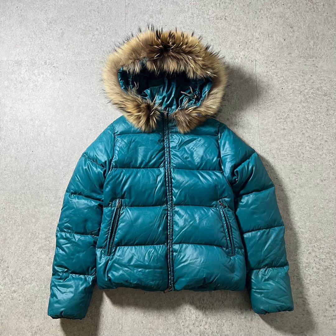 DUVETICA デュベティカ ファーダウンジャケット 光沢 短丈 リアル