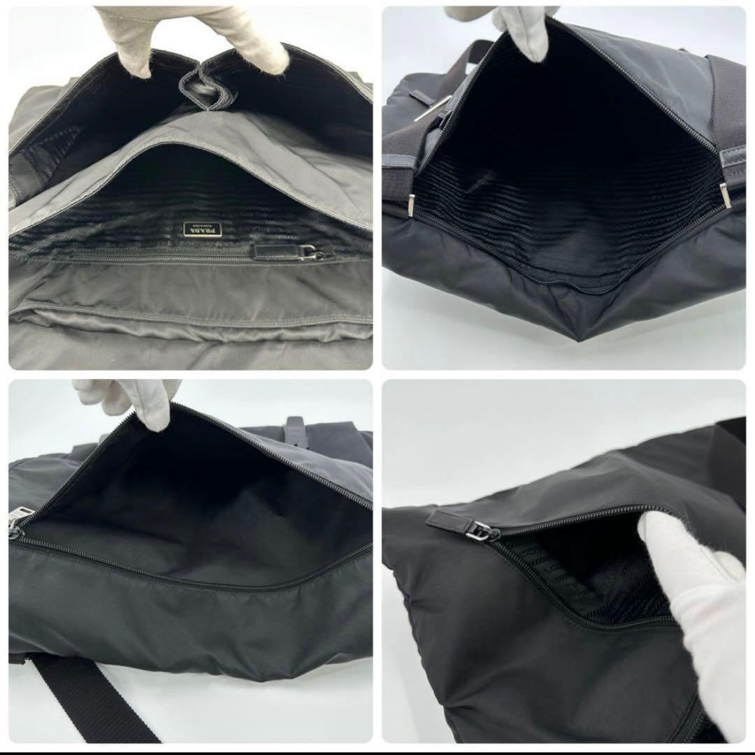 美品/現行✨プラダ メッセージジャーバッグ ショルダー BT0696