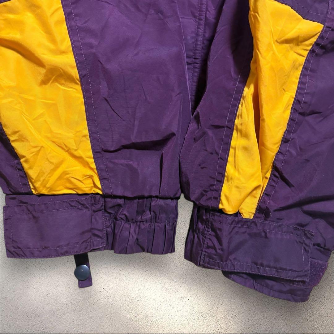 I53】90s ColumbiaナイロンジャケットXLクレイジーカラー