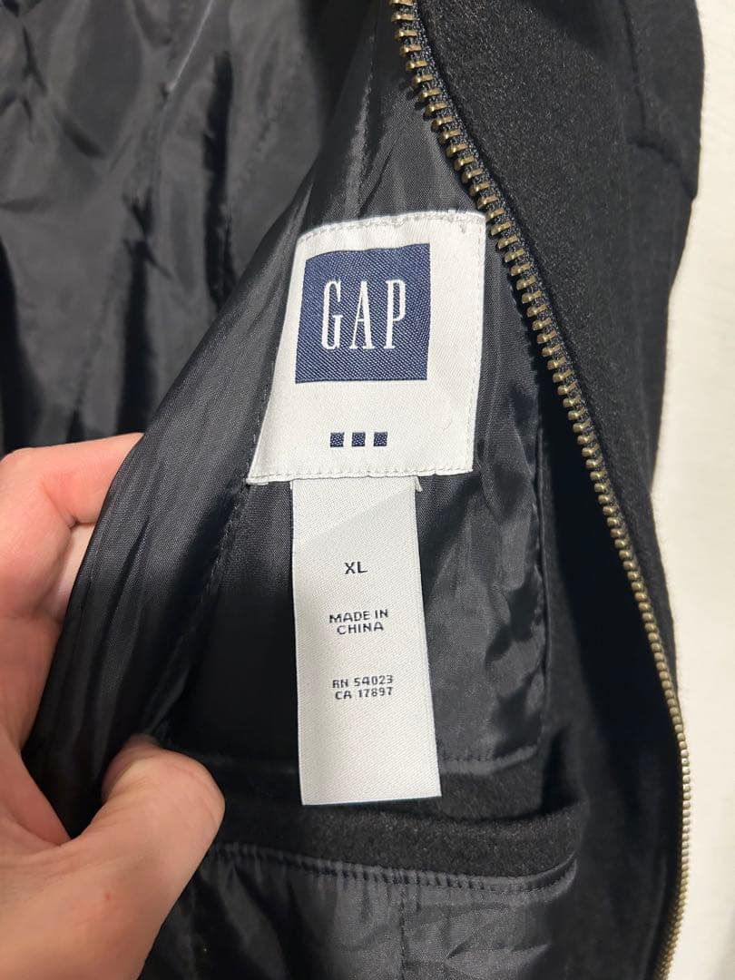 00s old GAP melton wool drizzler jacket - メルカリ