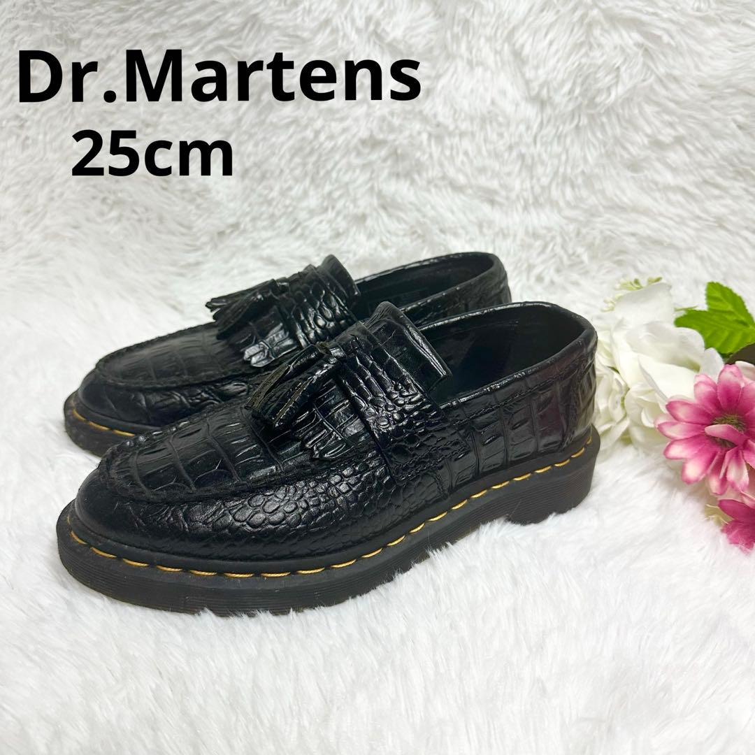 【極美品】★Dr.Martens ★クロコ★ブラック★ローファー★25cm★ ♡本日発売のキュートなローファー♡ │ 名古屋PARCO-パルコ-