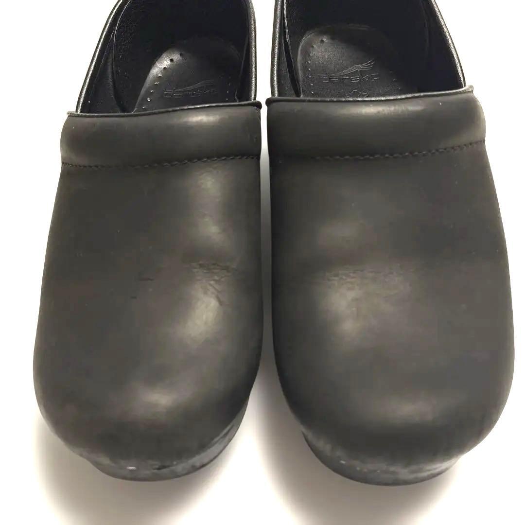 定番】dansko ダンスコ プロフェッショナル オイルドレザー ブラック38