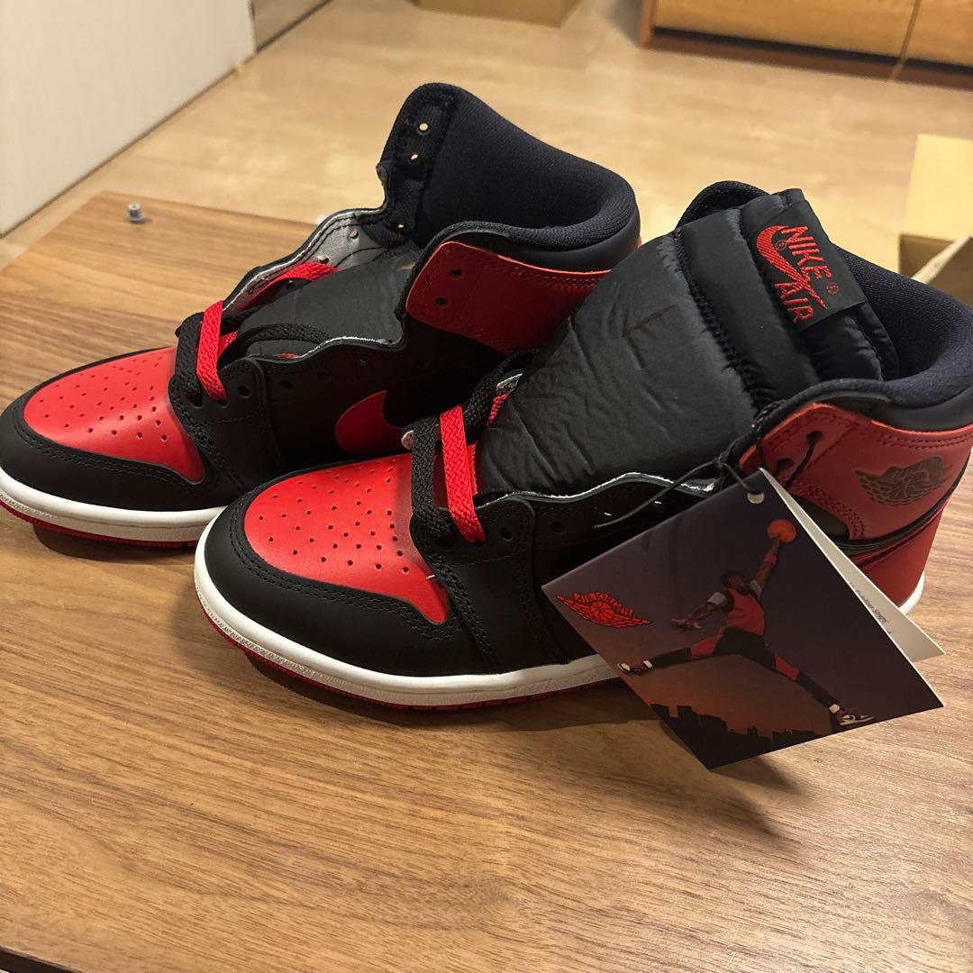 靴 NIKE AIR JORDAN 1 HIGH 85 BRED 25.5cm