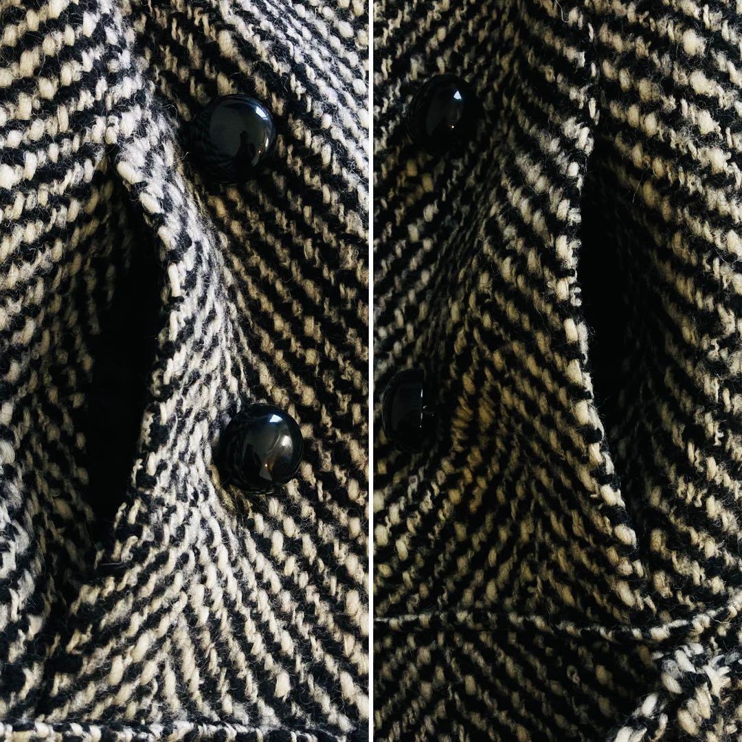 CELINE セリーヌ ツイードコート ベルト付 ツイードスカート セットアップ