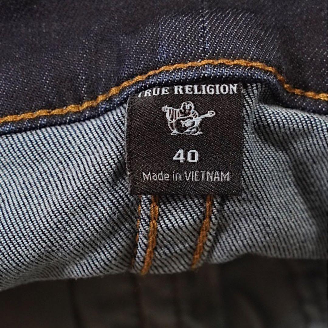 希少サイズ《TRUE RELIGION》ROCCO(W40)スキニー 加工
