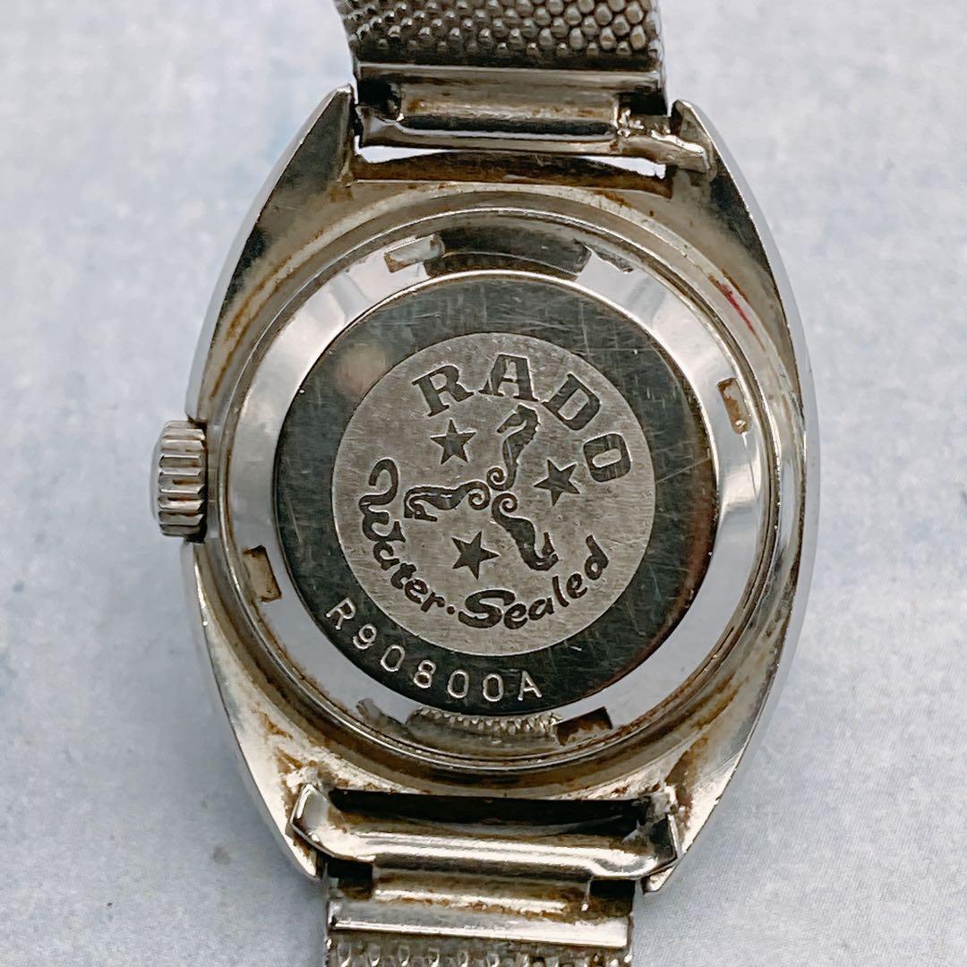 稼動品】RADO SPACE WING 自動巻きレディース 青文字盤 稼働品 - メルカリ