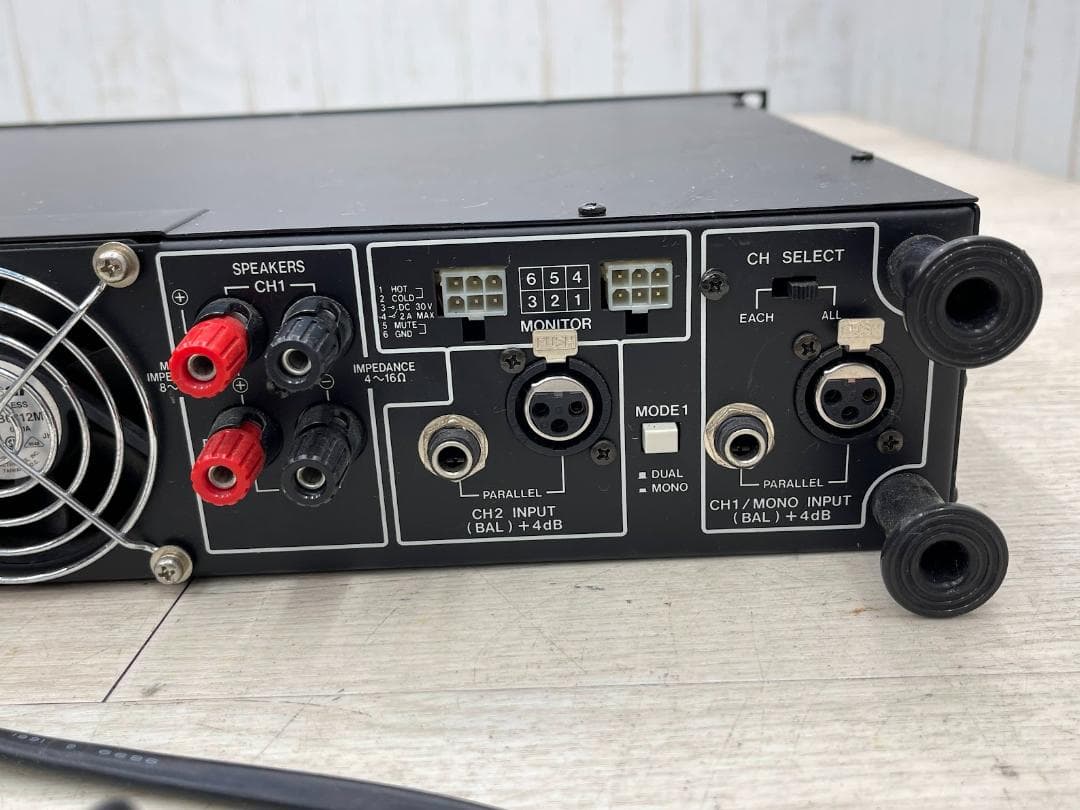 ビクター 4チャンネル パワーアンプ PS-A754 動作確認済 音響機器