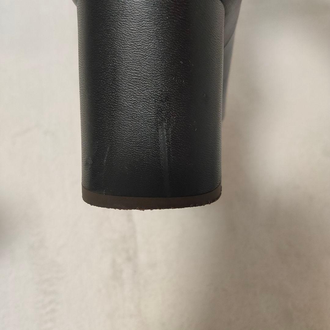 定番 DIANA ダイアナ ショートブーツ 本革 レザー ブラック 23.5cm