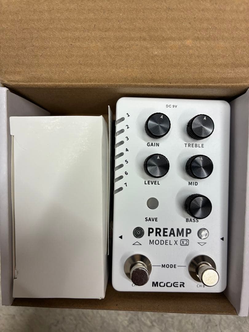 MOOER MODEL X2 プリアンプエフェクター Mooer PREAMP MODEL X2