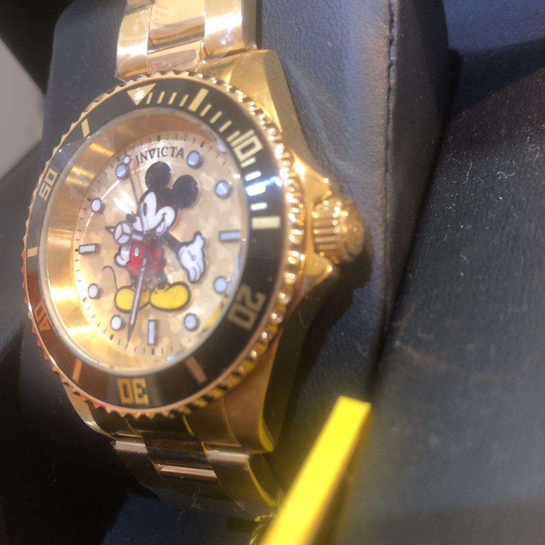 マ*ク様 【芸能人御用達】【SALE】INVICTA （ミッキーマウス）腕時計