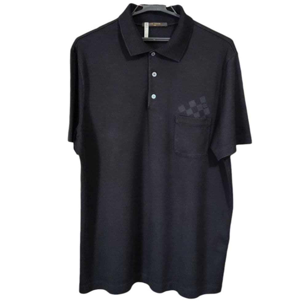 ゆ*ん様 ルイヴィトン ポロシャツ ダミエグラフィット XL クリーニング済 ダミエコットンピケポロ ｜ルイ・ヴィトン 公式サイト - 1AFRAR