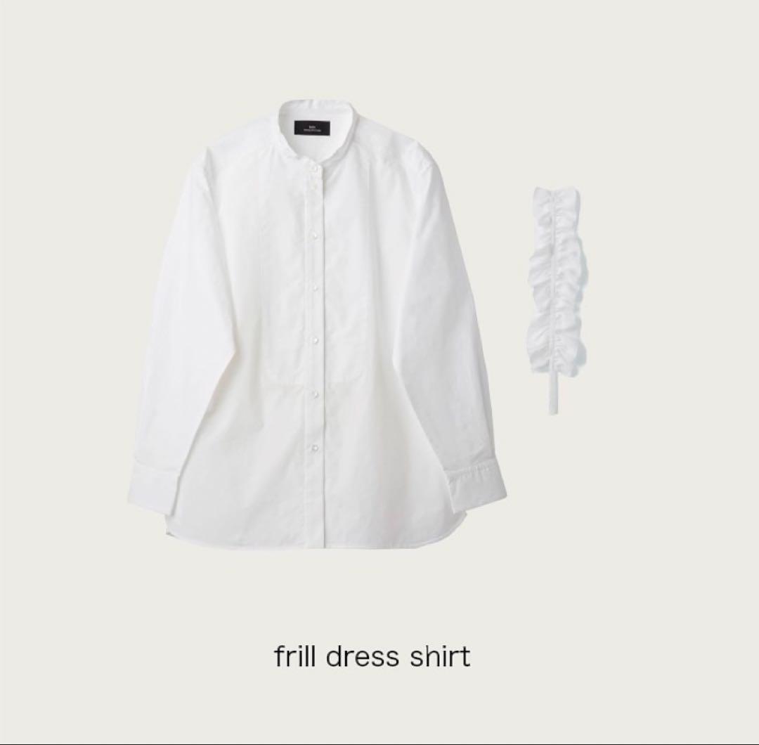 loin. ロワン　フリルドレスシャツ　井川遥 The last exclusive order】井川遥さんプロデュースブランド「loin