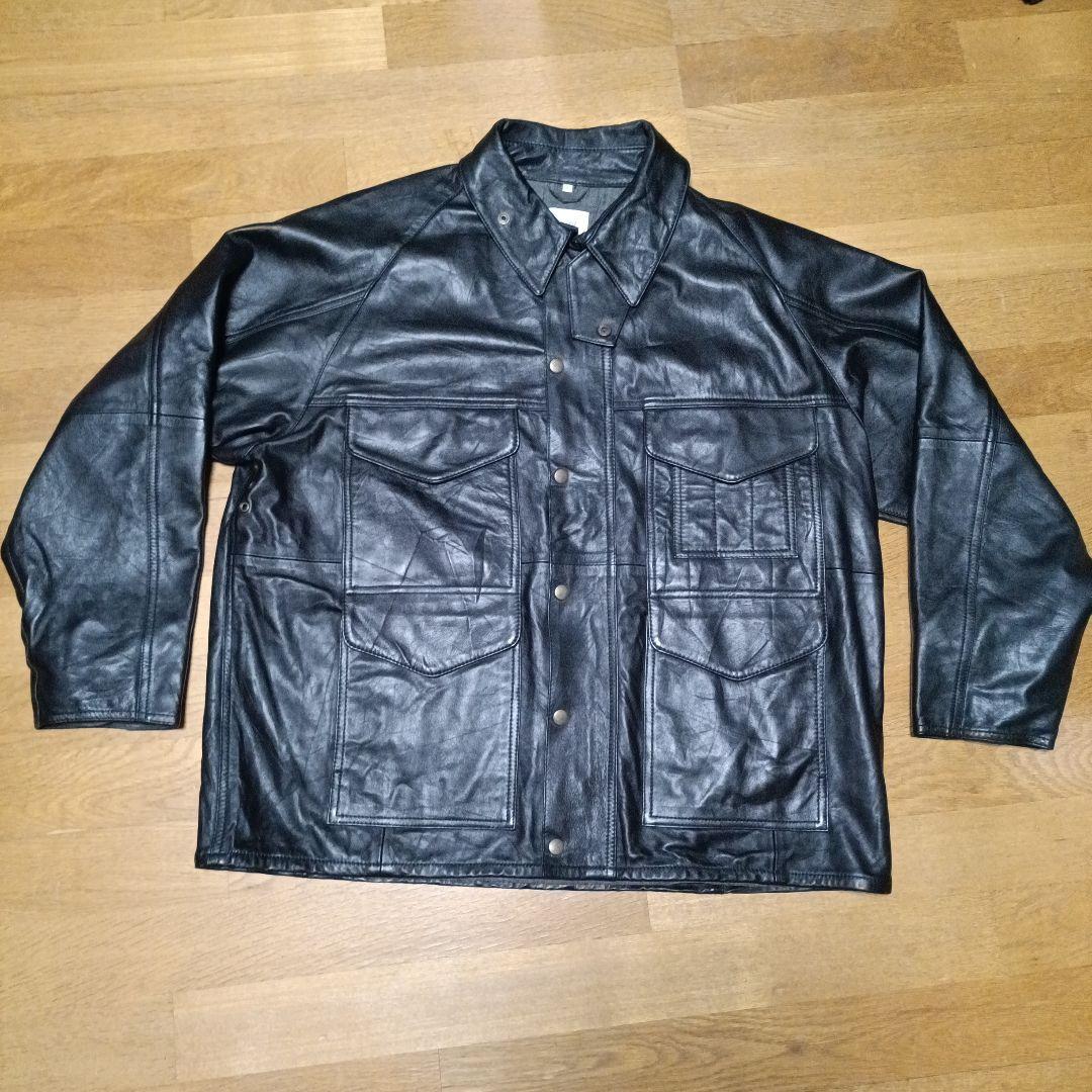 yoused リメイクレザージャケット サイズ1 黒 - メルカリ