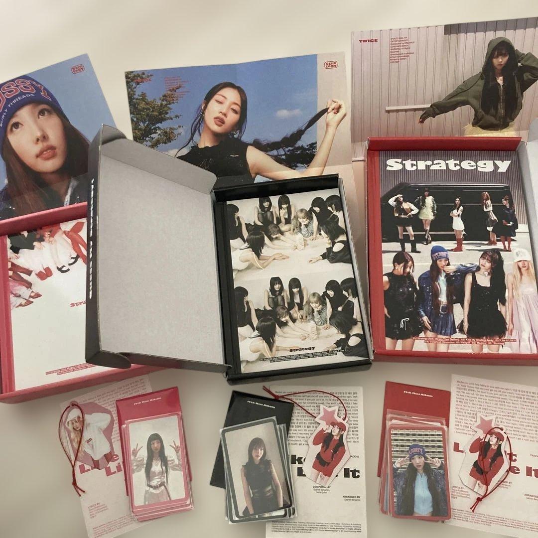 TWICE Strategy 3形態セット nemo - メルカリ