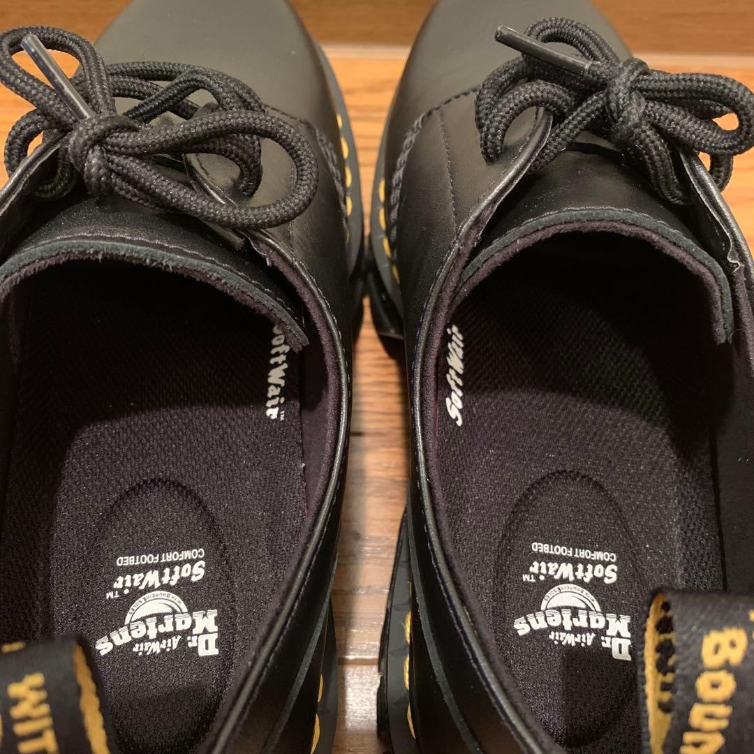 Dr. Martens ブラック ソフトウェア 厚底靴 27cm