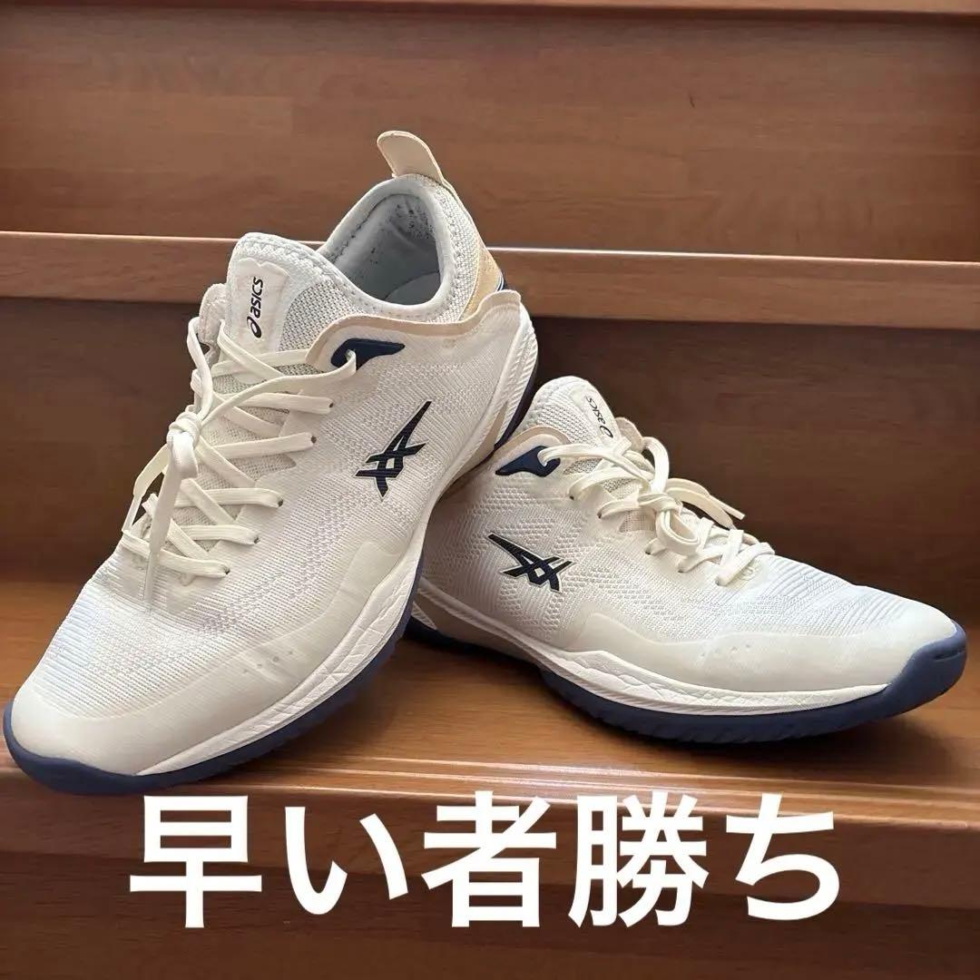 アシックス グライドノヴァ FF3 CREAM/THUNDER BLUE - メルカリ