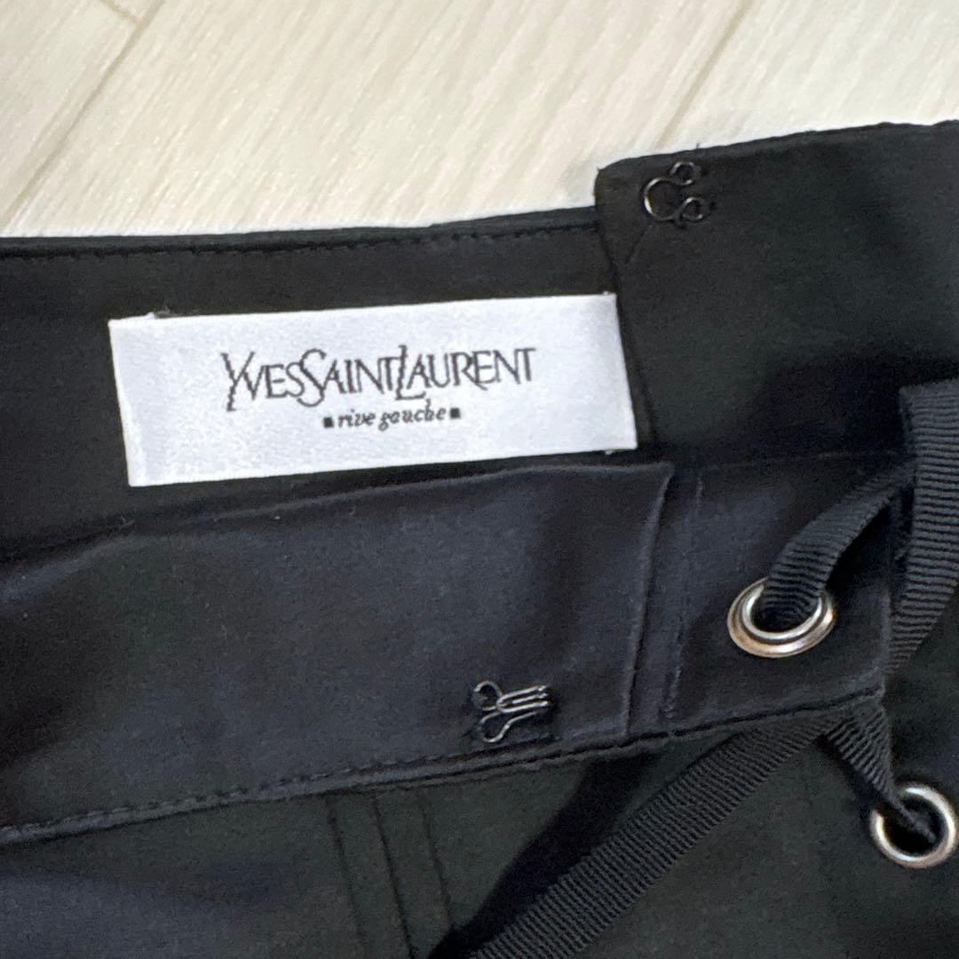 イヴサンローラン リヴゴーシュ トムフォード期 レースアップ タイト