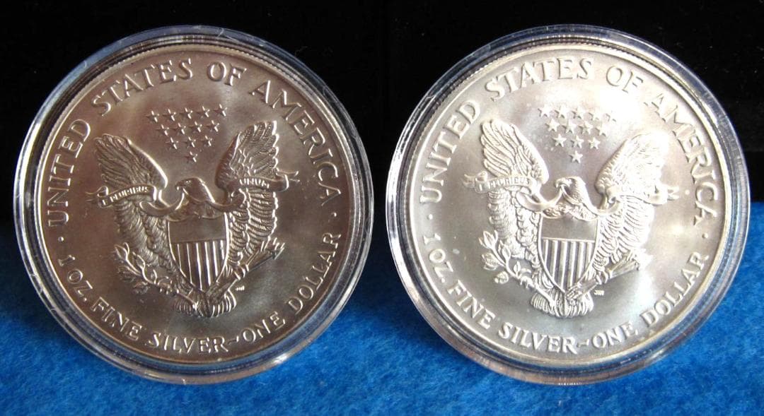 アメリカンシルバーイーグルカラー 1オンス銀貨 E・プレスリー25