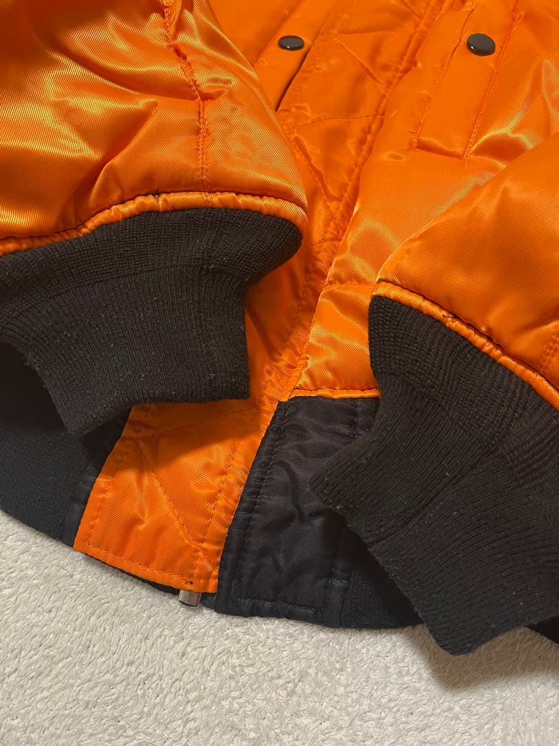 サイズ◎ KNOX ARMORY MA-1 XL ブラック ALPHA - メルカリ